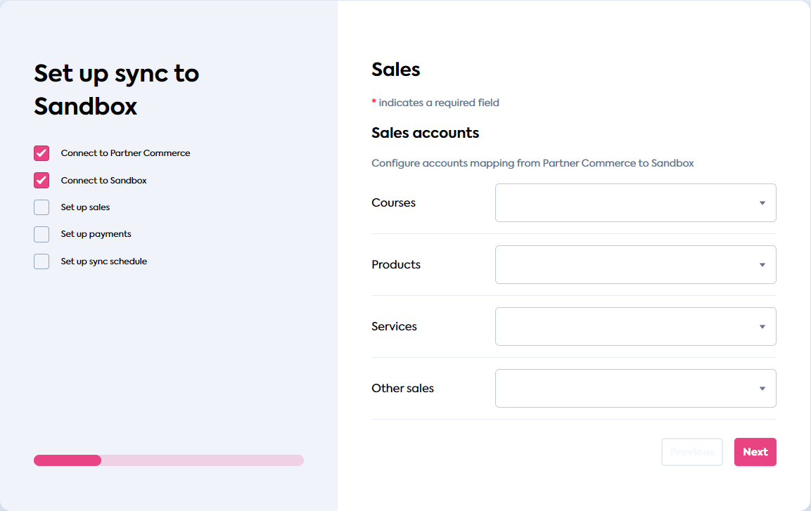Sync Flow with additional product categories
